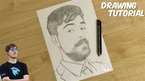 How to draw mrbeast YouTube