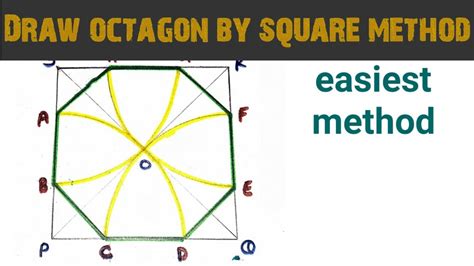 How to draw octagon Engineering drawing Engineering and poetry
