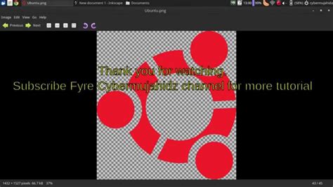 How to draw ubuntu logo in inkscape (with explanation tutorial) YouTube
