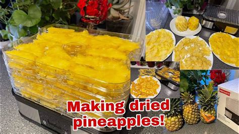 How to dry pineapple in microwave
