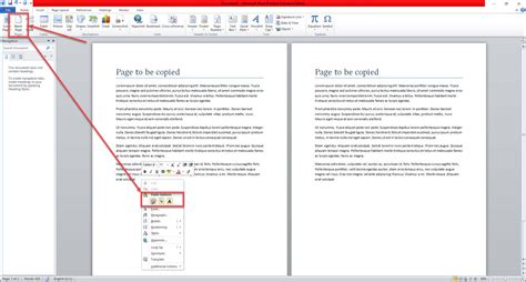How to duplicate a page in Word OfficeBeginner