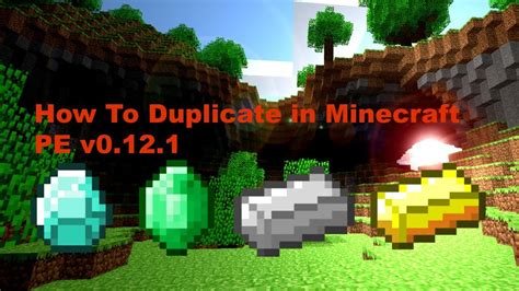 How to duplicate in minecraft pe