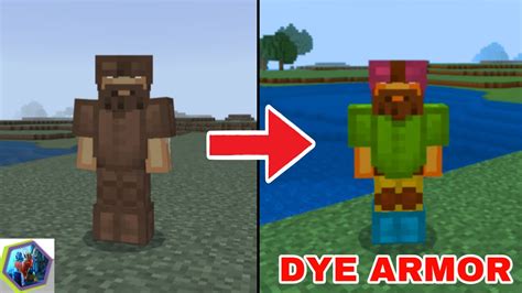 How to dye armor in minecraft