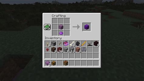 2. Add Items to make Red Shulker Box. In the crafting menu, you should see a crafting area that is made up of a 3x3 crafting grid. To make a red shulker box, place 1 shulker box and 1 red dye in the 3x3 crafting grid. When making a red shulker box, it is important that the shulker box and red dye are placed in the exact pattern as the image below.. 