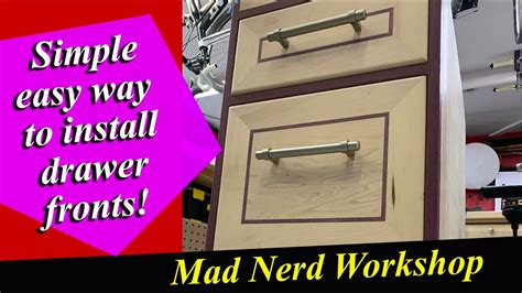 How to easily attach drawer fronts to your YouTube