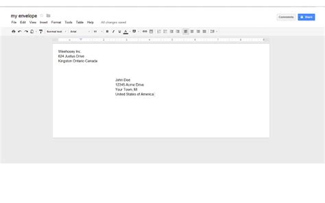 How to easily create custom envelopes in Google Docs [Tip] dotTech