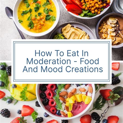 How to eat in moderation