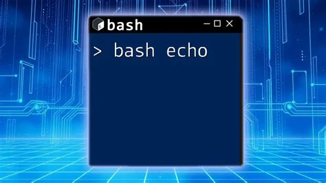 How to echo in bash.  Start enjoying our smartest, most intuitive AI assistant.  Run...