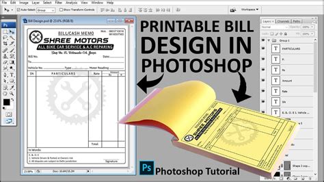 How to edit a bill in photoshop