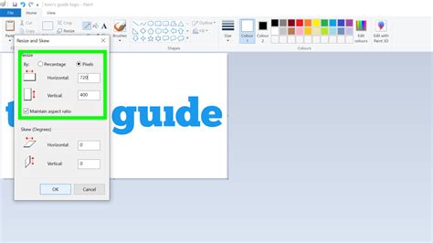 How to edit an image in paint