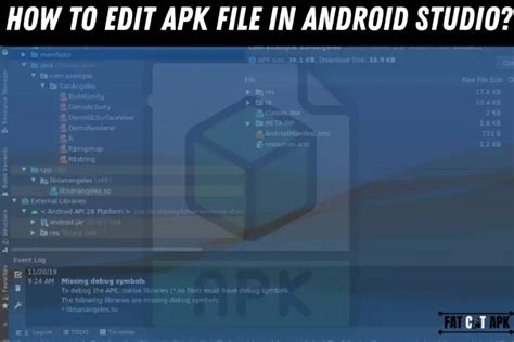 How to edit apk file in pc