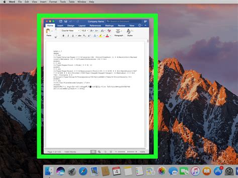 How to edit jpg in word