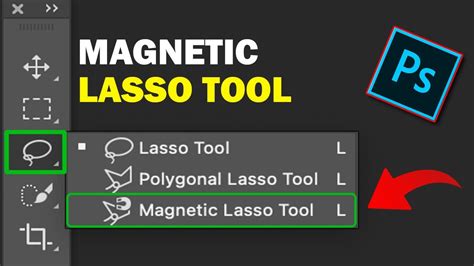 How to edit magnetic lasso in photoshop