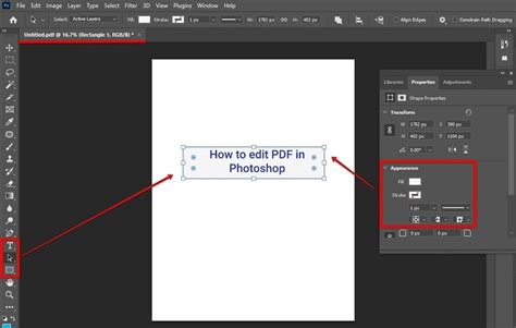 How to edit pdfs in photoshop