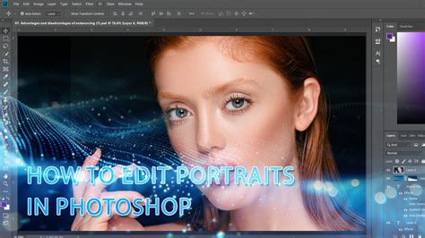 How to edit portraits in photoshop cc