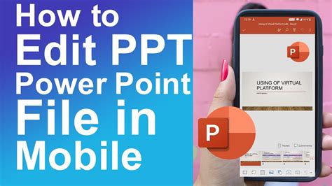 How to edit ppt in phone