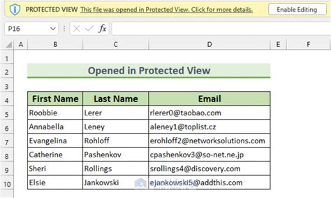 How to edit protected file in excel