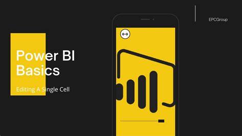 How to edit value of a single cell - Power BI