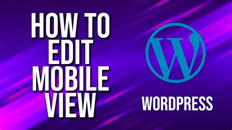 How to edit videos in mobile