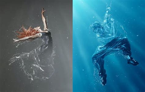 How to edit water in photoshop