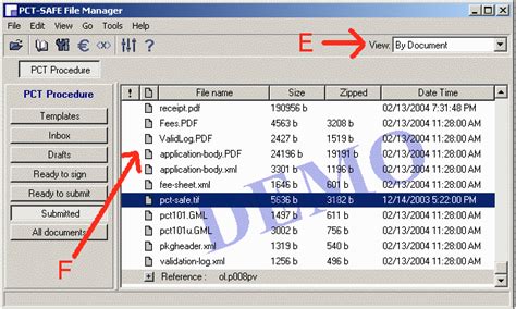 How to efile a "demo" PCT application with RO/IB