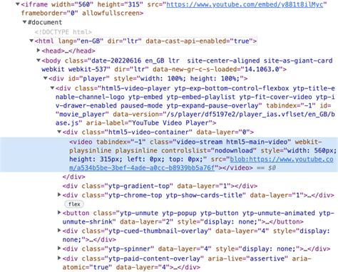 How to embed a page in html