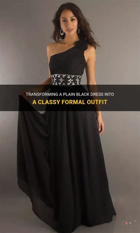 How to embellish a plain black dress.  The solution for black dresses that are eithe...