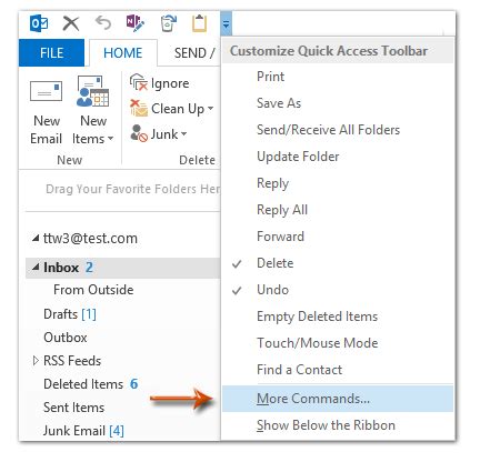 How to enable/show Clipboard in Outlook?