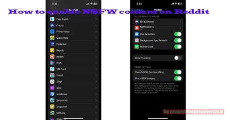 How to enable NSFW content on Reddit on Android mobile phone, iPhone