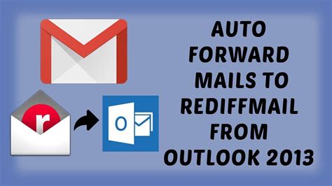 How to enable auto forward in rediffmail