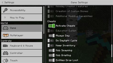 How to enable cheats in minecraft windows 10 trial.  Command to Change to Creative Mode J...