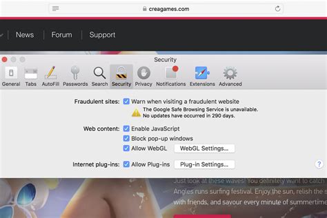 How to enable flash player in safari