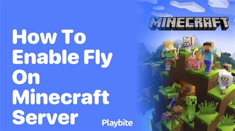 How to enable fly on minecraft server