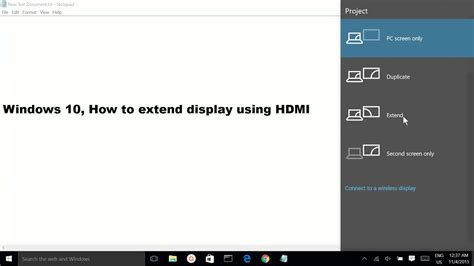 How to enable hdmi in laptop