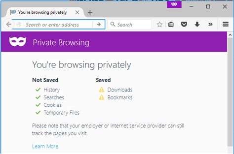 How to enable private browsing in firefox