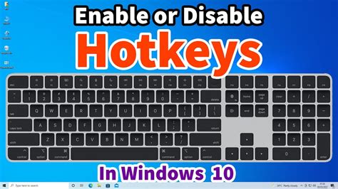 How to enable shortcut keys in laptop