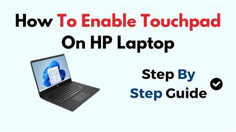 How to enable touchpad on hp laptop using keyboard.  Follow these instructions to improve your w...