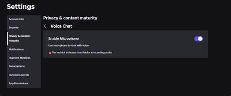 How to enable voice chat in roblox.  Follow the steps to access the Communication sec...