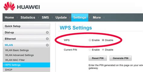 How to enable wps in router