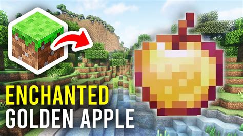 How to enchant an apple in minecraft