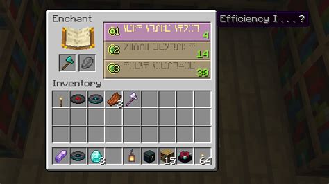 How to enchant something in minecraft