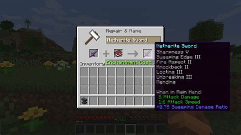 How to enchant sword in minecraft