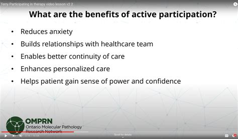 How to encourage active participation in care