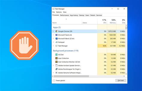 How to end task in computer