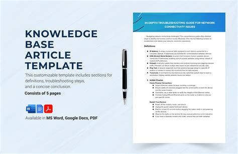 How to enforce a Knowledge Article Template? - Now Support