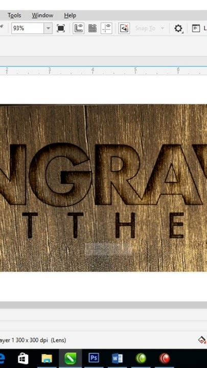 How to engrave in coreldraw. .  ...
