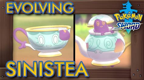 How to evolve SINISTEA in POLTEAGEIST in Pokemon Sword & Shield YouTube