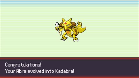 How to evolve kadabra on delta emulator.  Pok&eacute;dex entry for #64 Kadab...