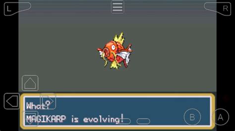 How to evolve magikarp in fire red