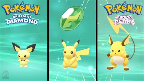 How to evolve pikachu in diamond